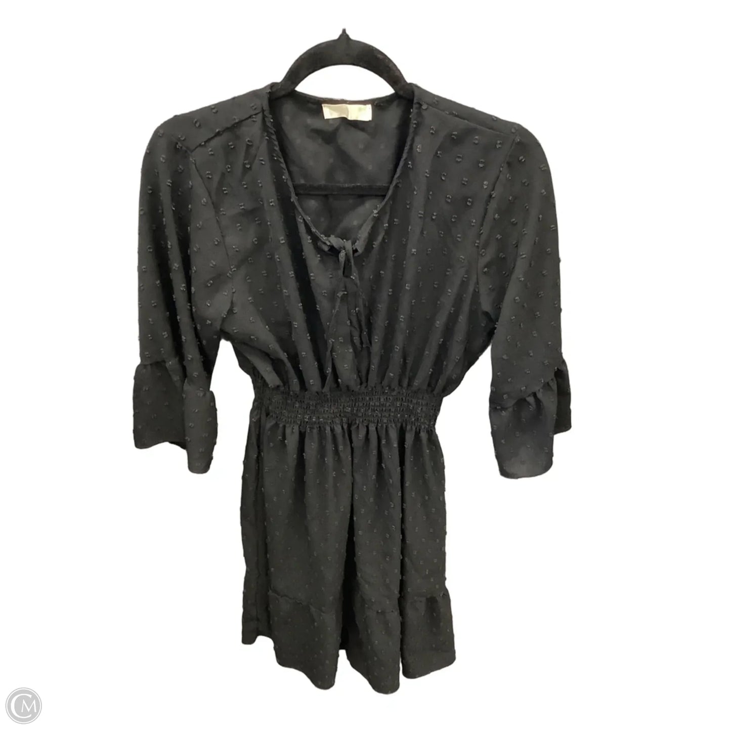 Dress Casual Midi By Clothes Mentor In Black, Size: L