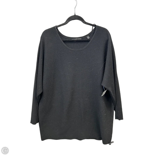 Top Long Sleeve By Clothes Mentor In Black, Size: 1x