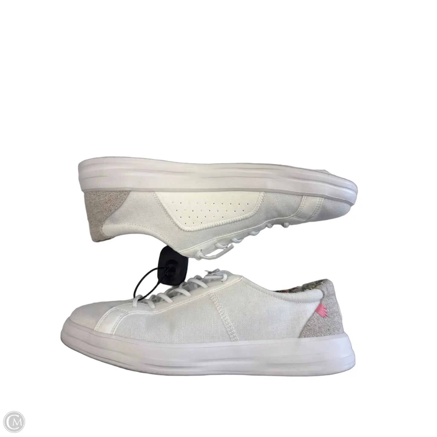Shoes Sneakers By Hey Dude In White, Size: 12