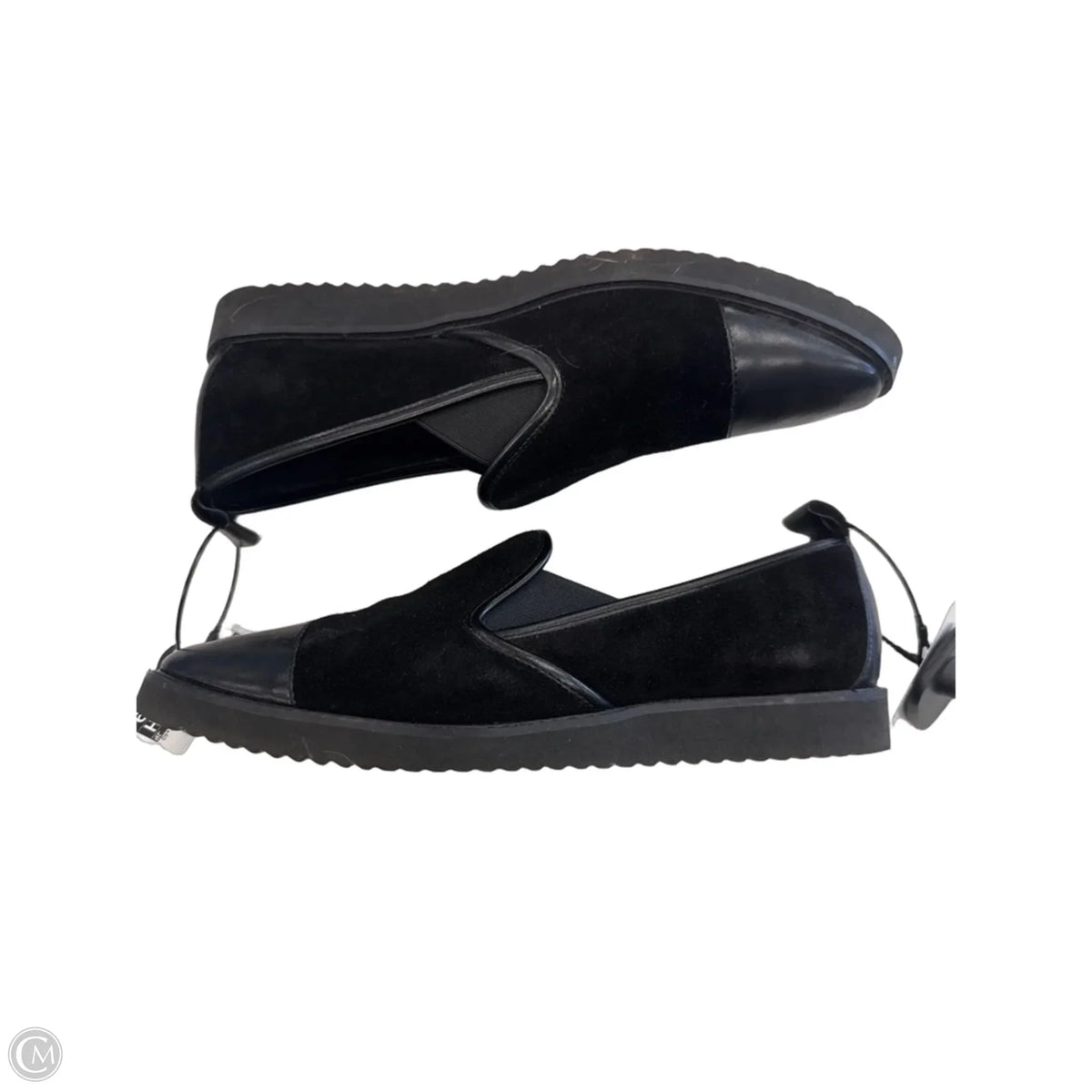Shoes Designer By Karl Lagerfeld In Black, Size: 9
