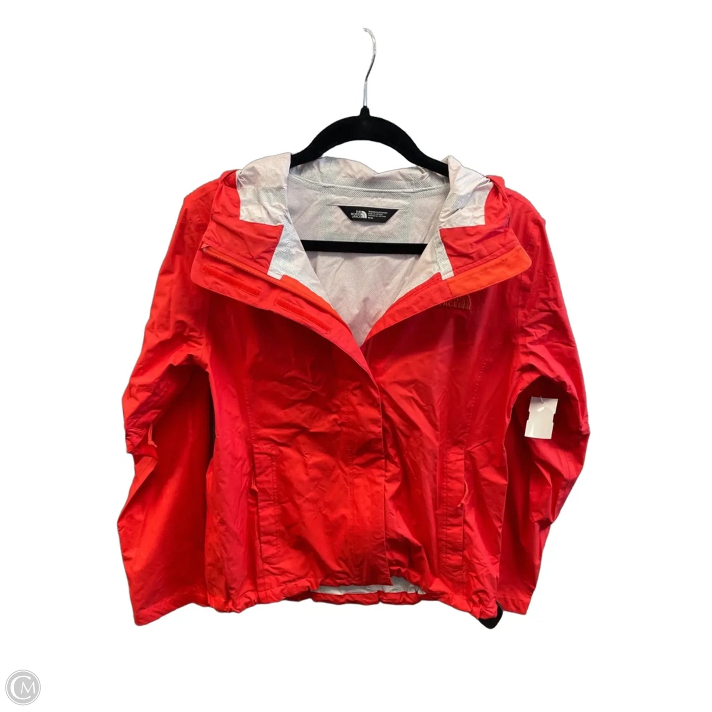 Jacket Windbreaker By The North Face In Red, Size: M