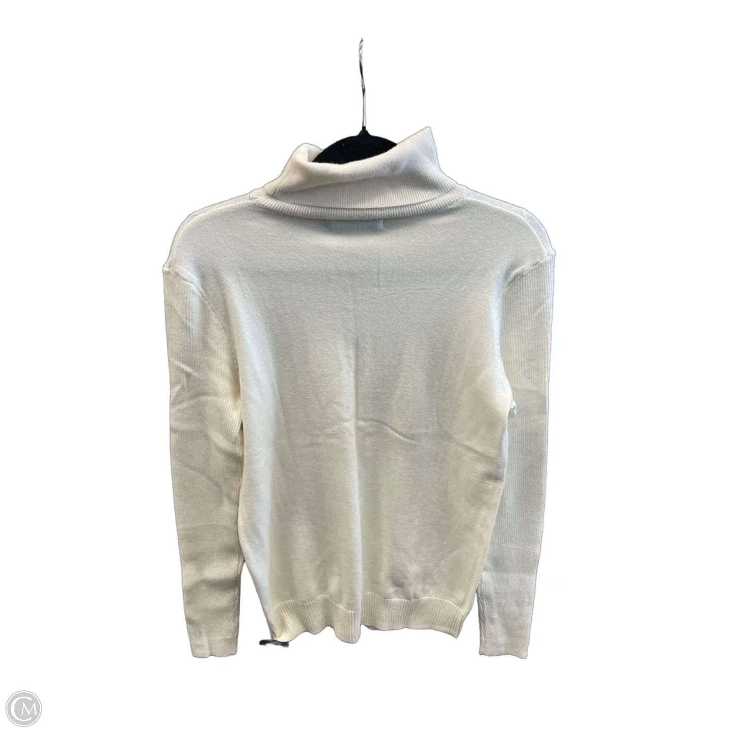 Sweater By Clothes Mentor In White, Size: M