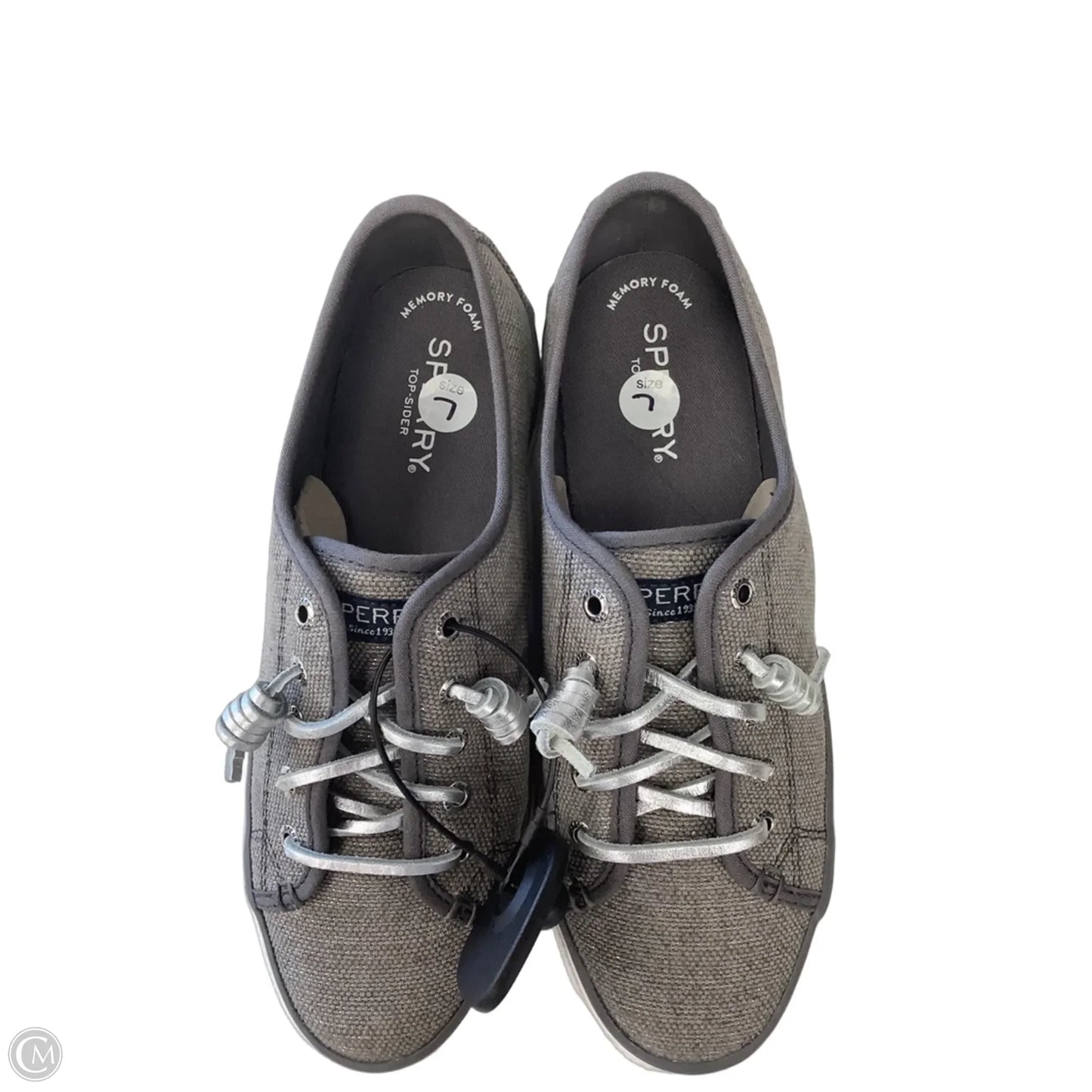 Shoes Sneakers By Sperry In Grey, Size: 7