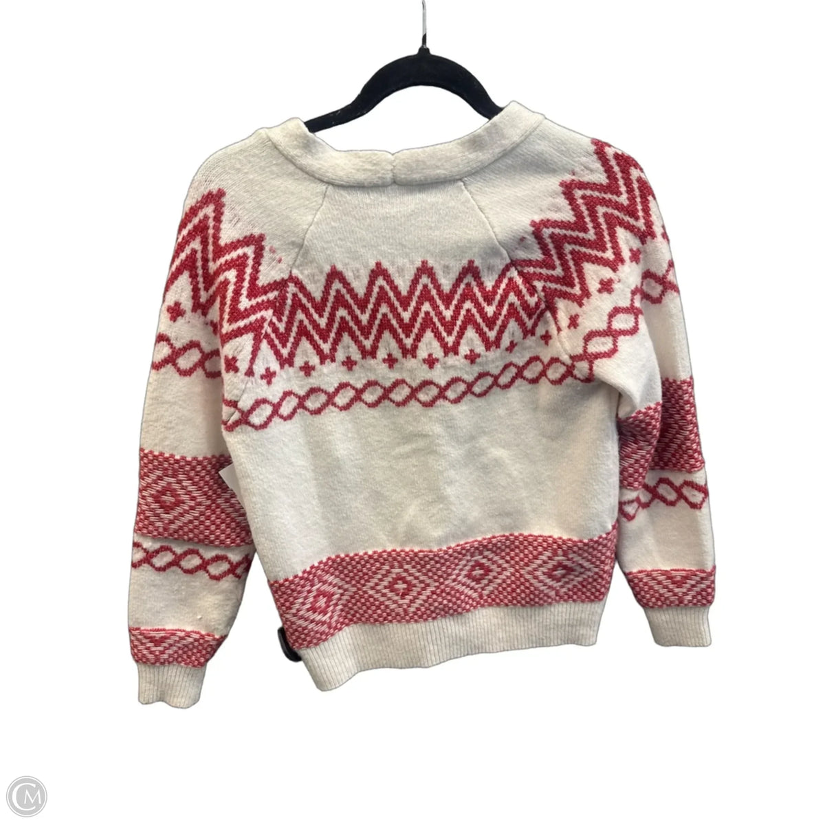 Cardigan By Maurices In Red & White, Size: Xs