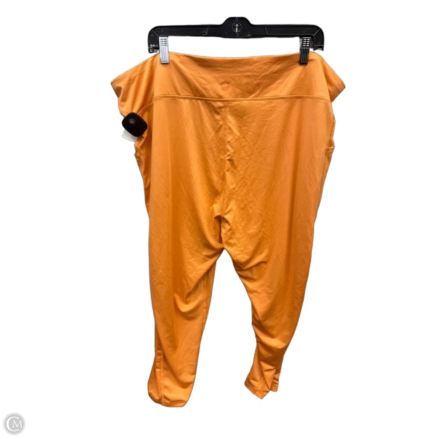 Athletic Leggings By Pro Player In Orange, Size: 3x