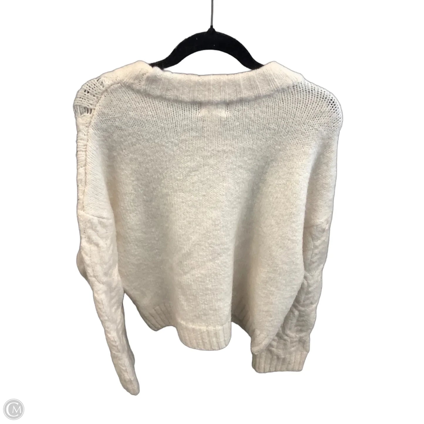 Sweater By H&m In White, Size: Xl