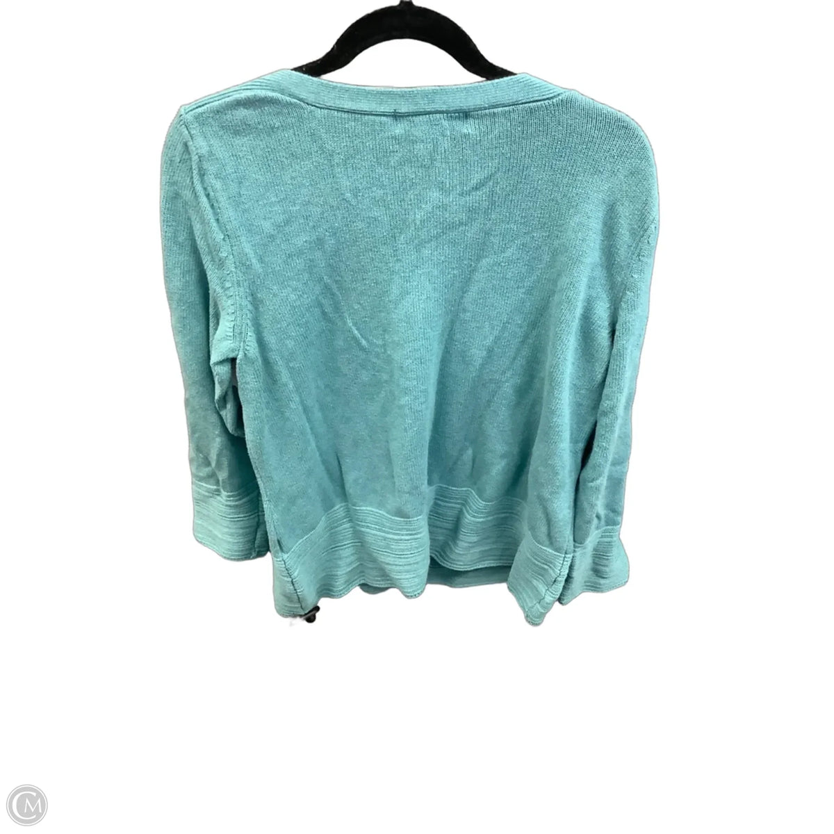 Sweater By Karen Scott In Blue, Size: Xl