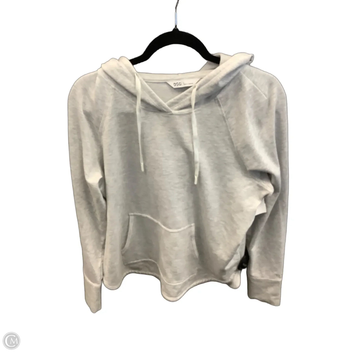 Sweatshirt Hoodie By Dsg Outerwear In Grey, Size: L