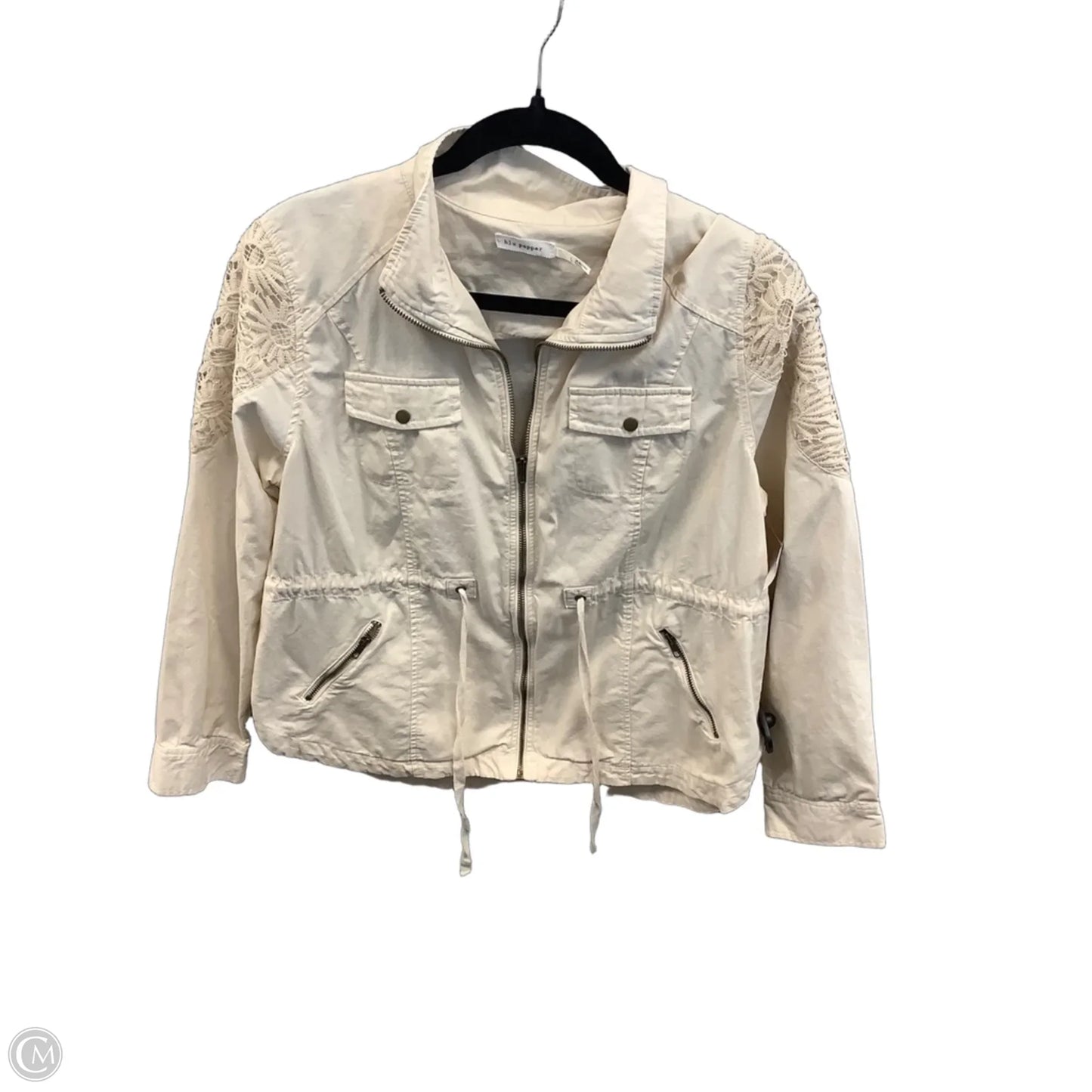 Jacket Other By Blu Pepper In Beige, Size: L