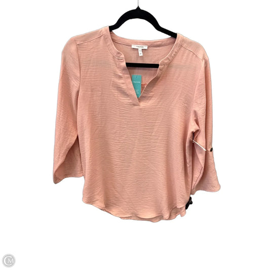 Top Long Sleeve By Maurices In Pink, Size: M