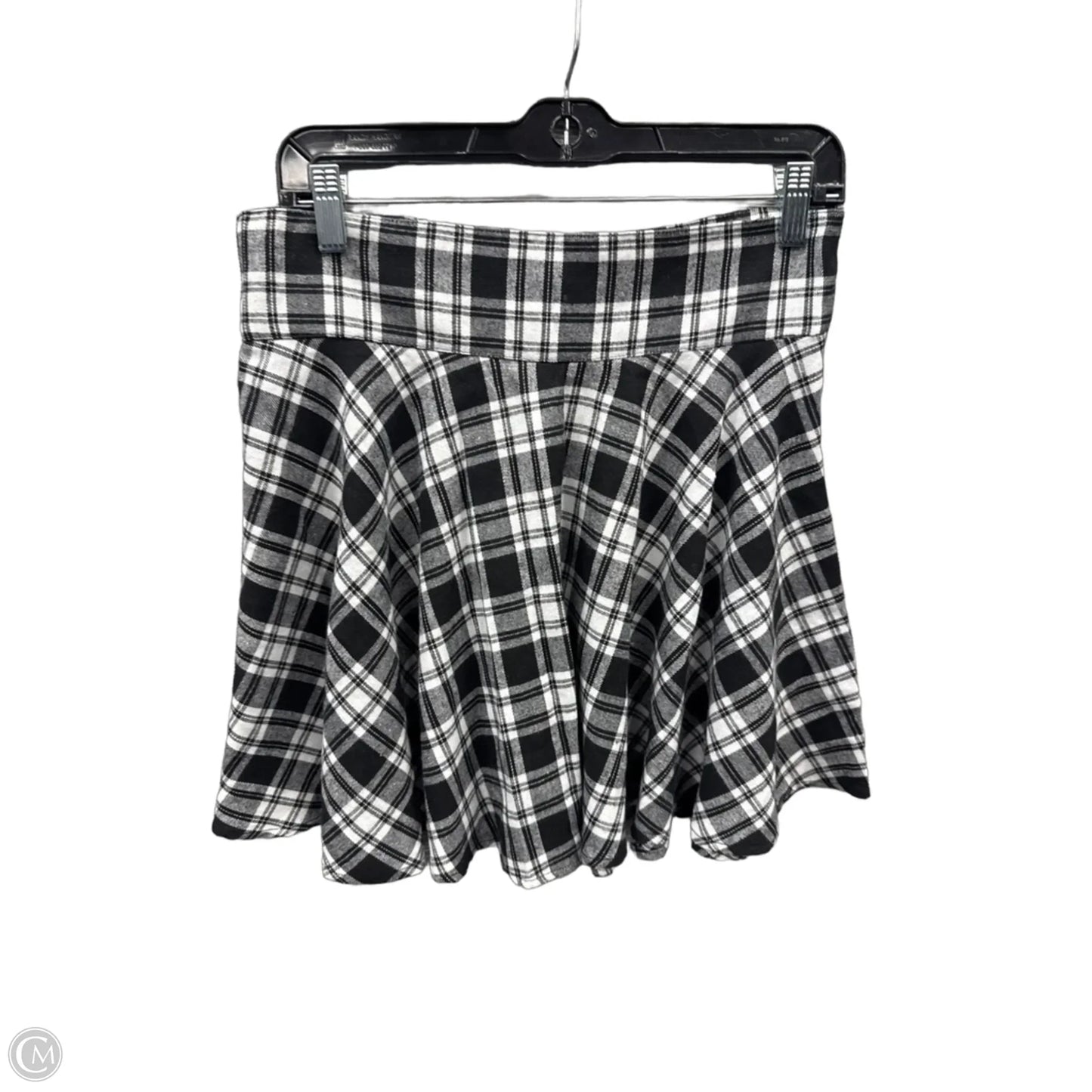 Skirt Mini & Short By Shein In Plaid Pattern, Size: 12