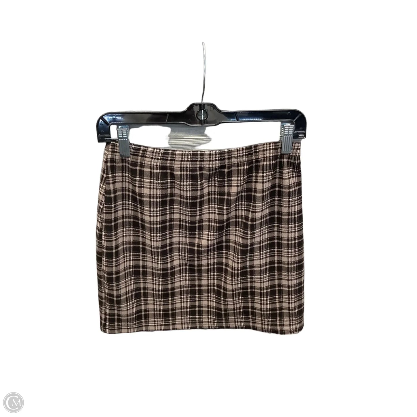 Skirt Mini & Short By Shein In Plaid Pattern, Size: 12