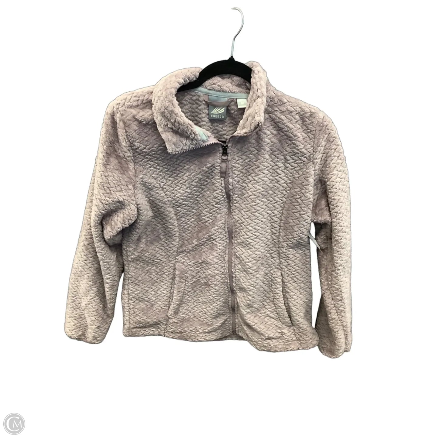 Sweatshirt Collar By Clothes Mentor In Purple, Size: M