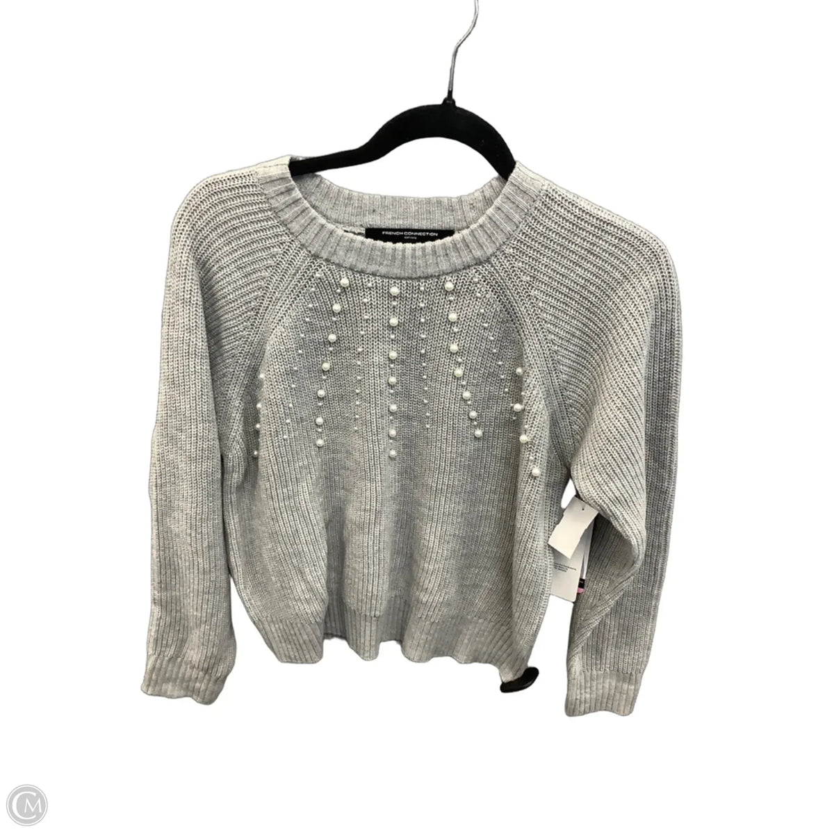 Sweater By French Connection In Grey, Size: S