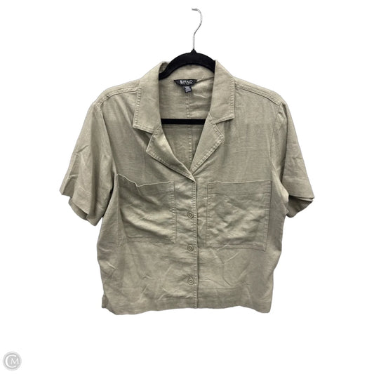 Top Short Sleeve By Buffalo David Bitton In Green, Size: Sp