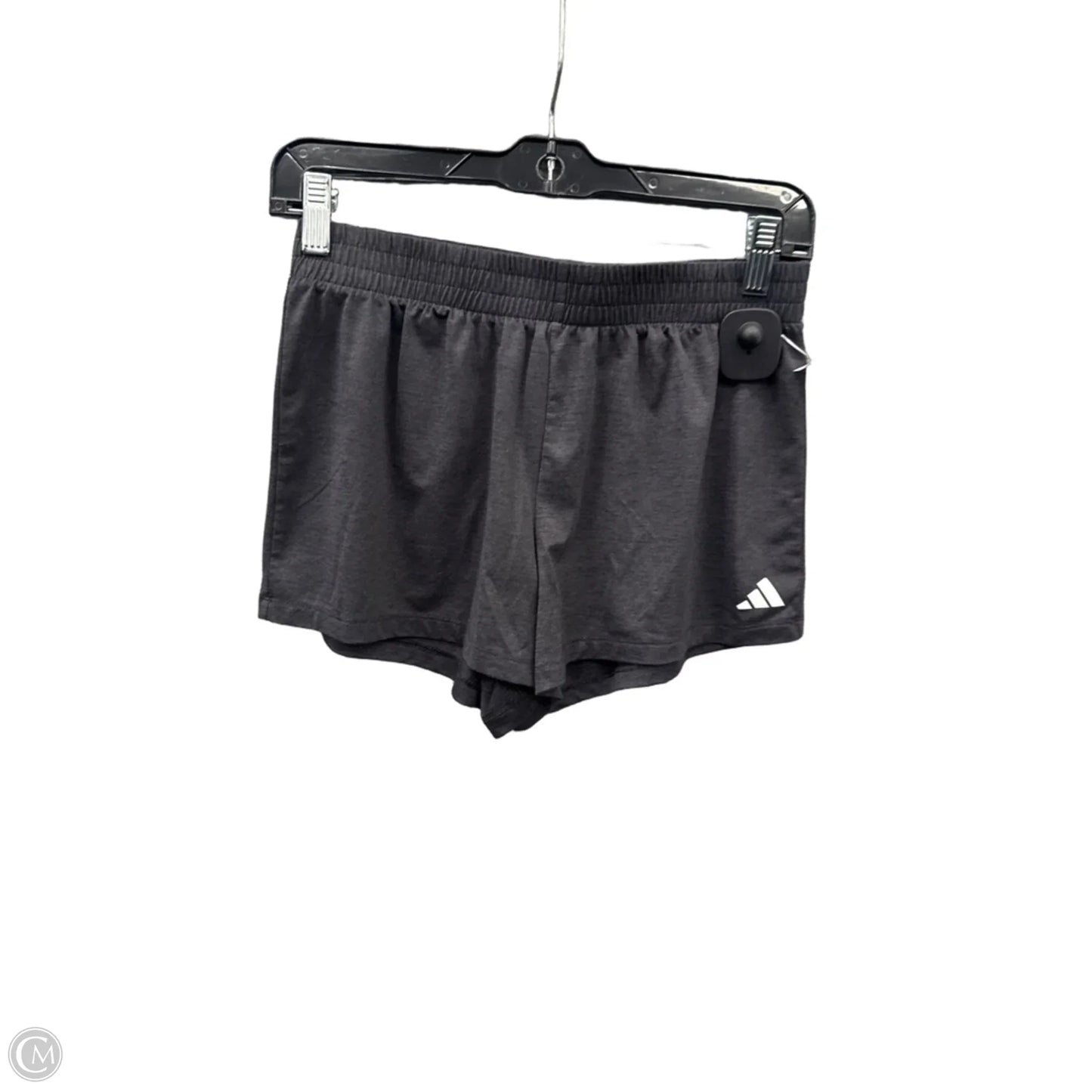 Athletic Shorts By Adidas In Grey, Size: L