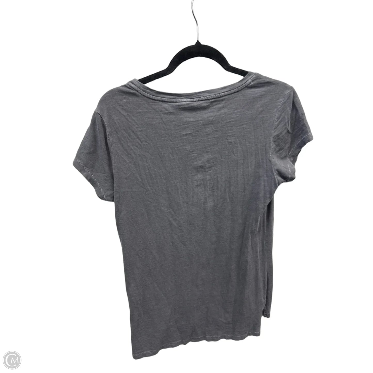 Top Short Sleeve By Alternative In Grey, Size: M