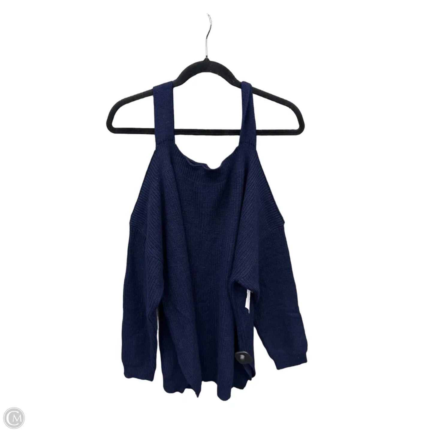 Sweater By Clothes Mentor In Navy, Size: Xl