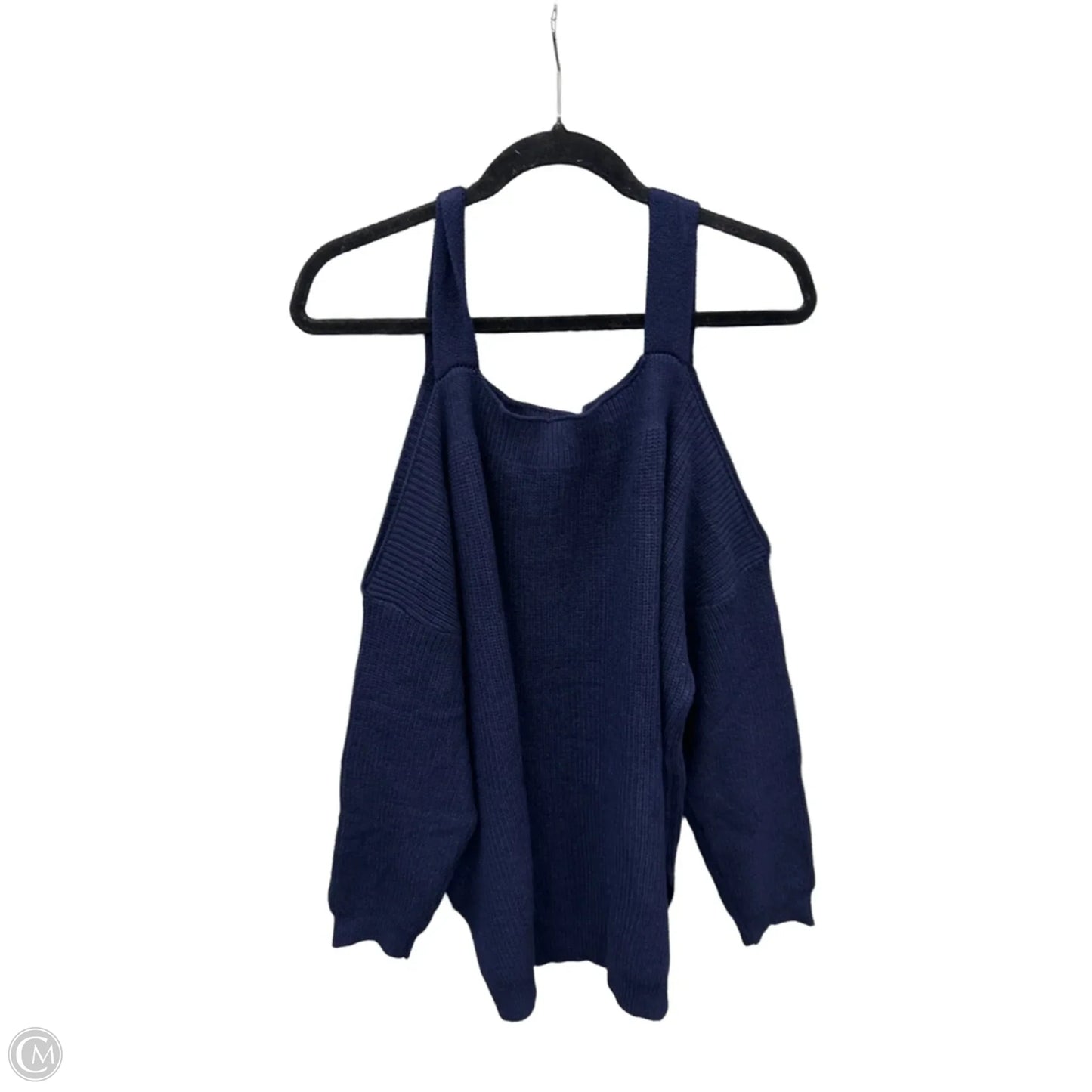 Sweater By Clothes Mentor In Navy, Size: Xl