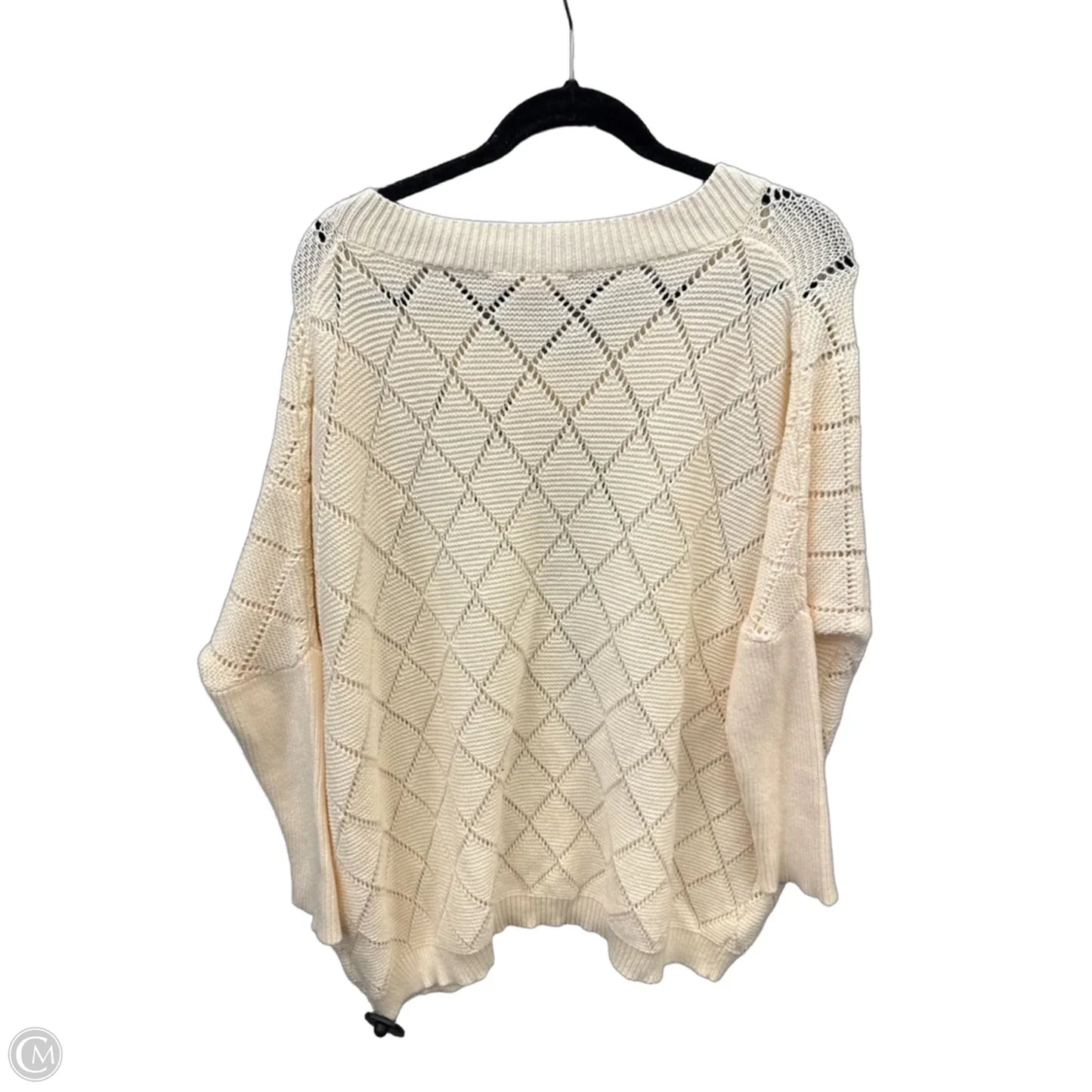 Sweater By Mazik In Beige, Size: M