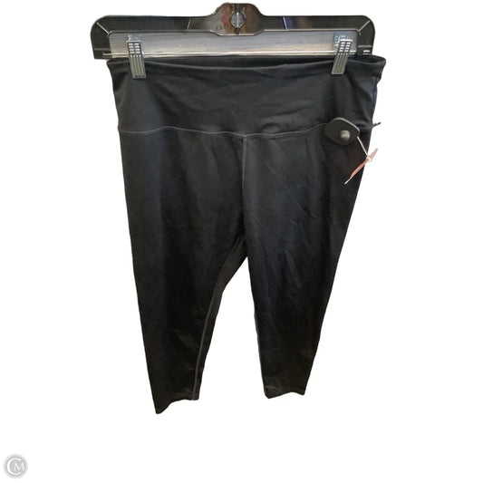 Athletic Leggings By Calvin Klein In Black, Size: M