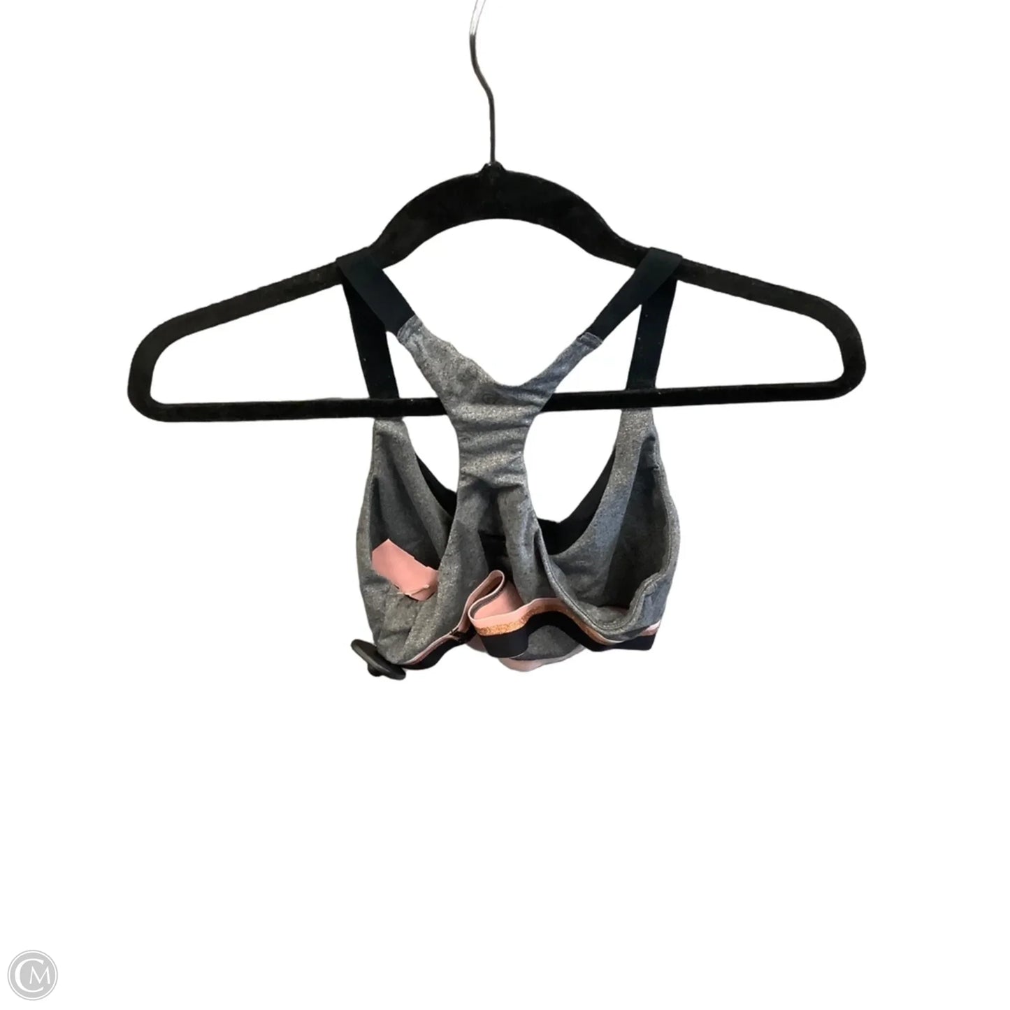 Athletic Bra By Champion In Grey, Size: L