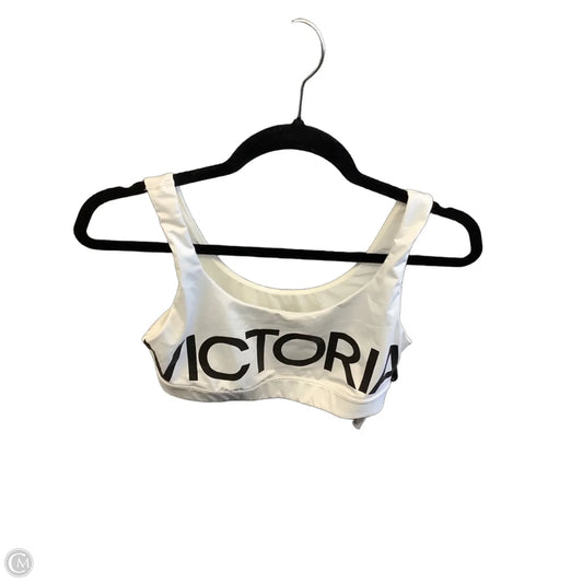 Athletic Bra By Victorias Secret In White, Size: M