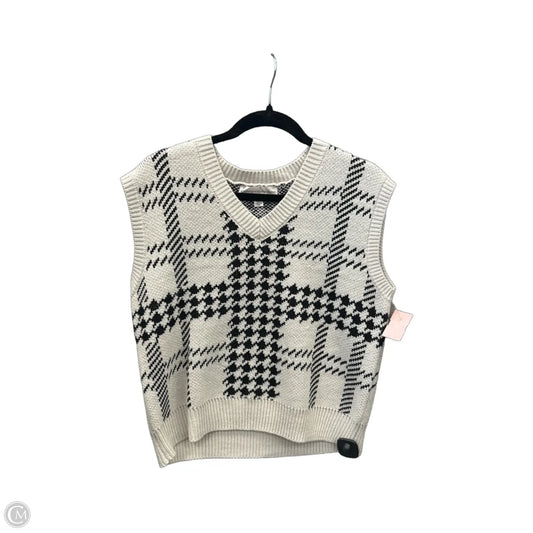 Vest Sweater By Catherine Malandrino In Beige, Size: M