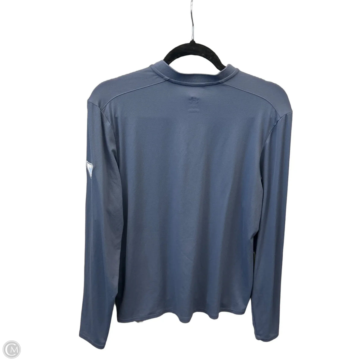 Athletic Sweatshirt Collar By Under Armour In Blue, Size: L