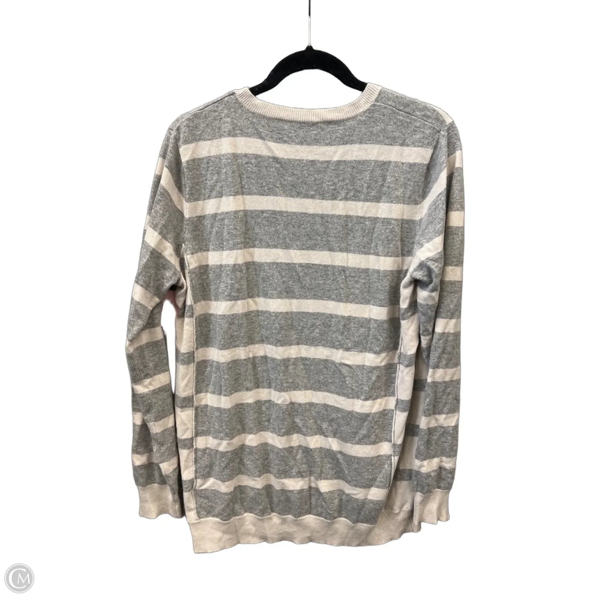 Top Long Sleeve By Clothes Mentor In Striped Pattern, Size: L