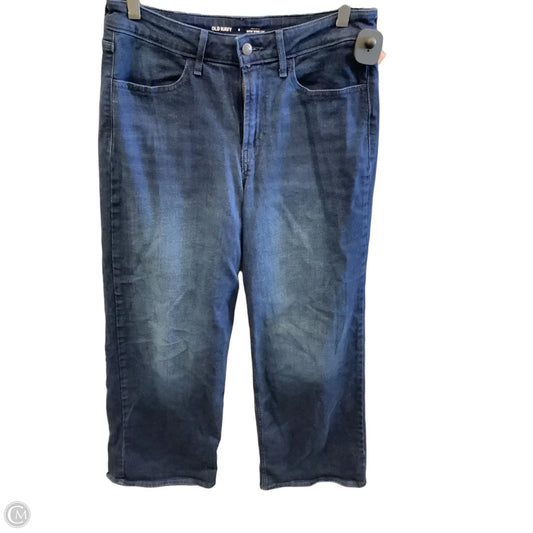 Jeans Wide Leg By Old Navy In Blue Denim, Size: 8