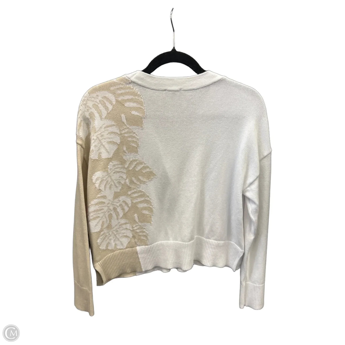 Sweater By Talbots In White, Size: Mp