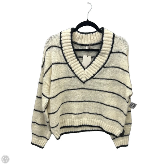 Sweater By A New Day In Striped Pattern, Size: Xl