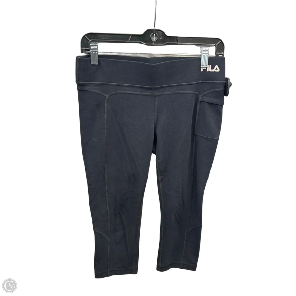 Athletic Capris By Fila In Black, Size: S