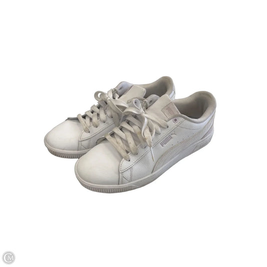 Shoes Sneakers By Puma In White, Size: 9