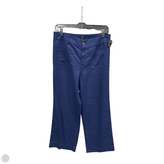 Pants Linen By J. Crew In Navy, Size: 6