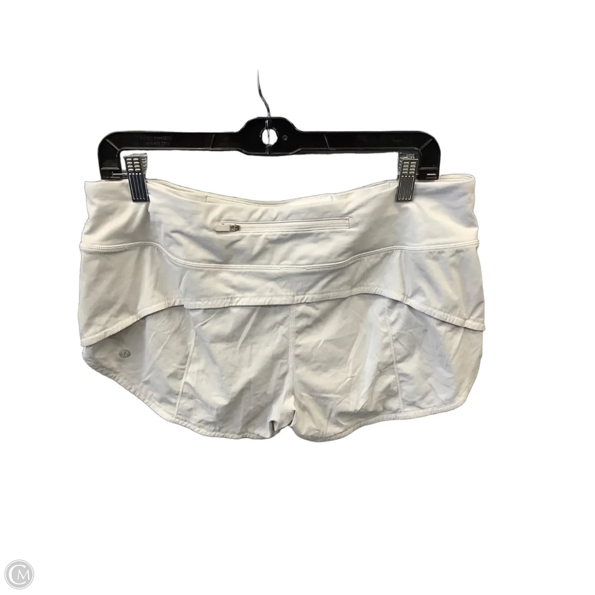 Athletic Shorts By Lululemon In Grey, Size: M
