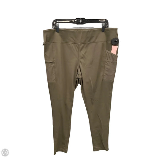 Athletic Pants By Carhartt In Green, Size: Xl