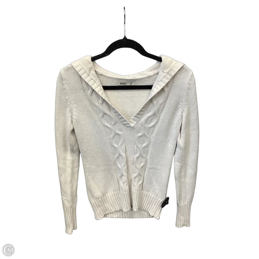 Sweatshirt Hoodie By Old Navy In Cream, Size: Xs