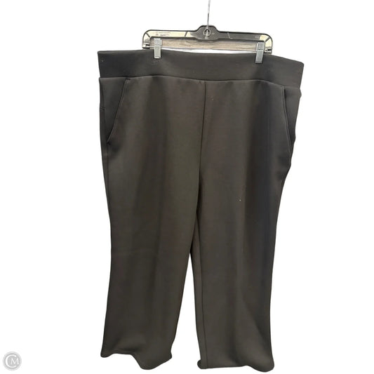 Pants Wide Leg By Vively In Black, Size: 22