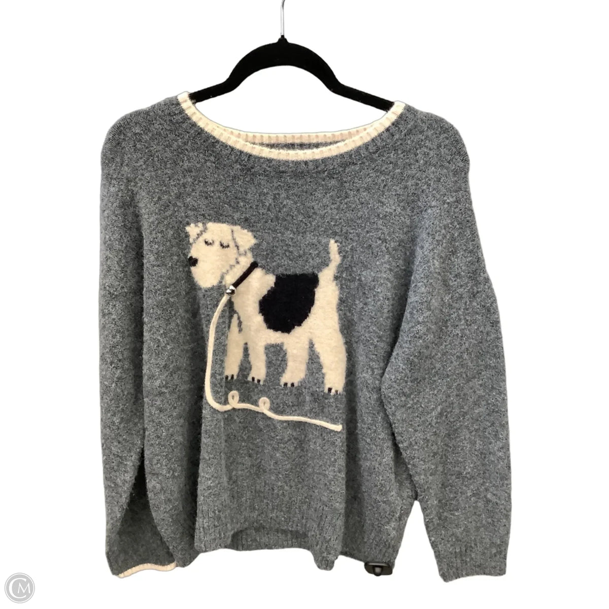 Sweater By Calligraphie In Blue, Size: L