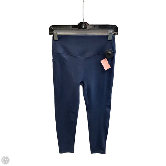 Athletic Leggings By Clothes Mentor In Navy, Size: L