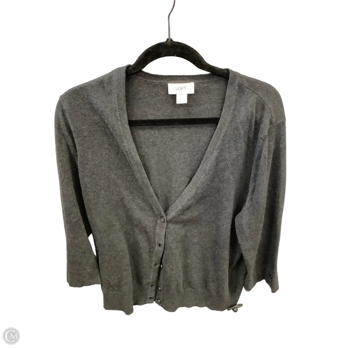 Cardigan By Loft In Grey, Size: Xl