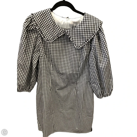 Dress Casual Midi By Avara In Checkered Pattern, Size: L