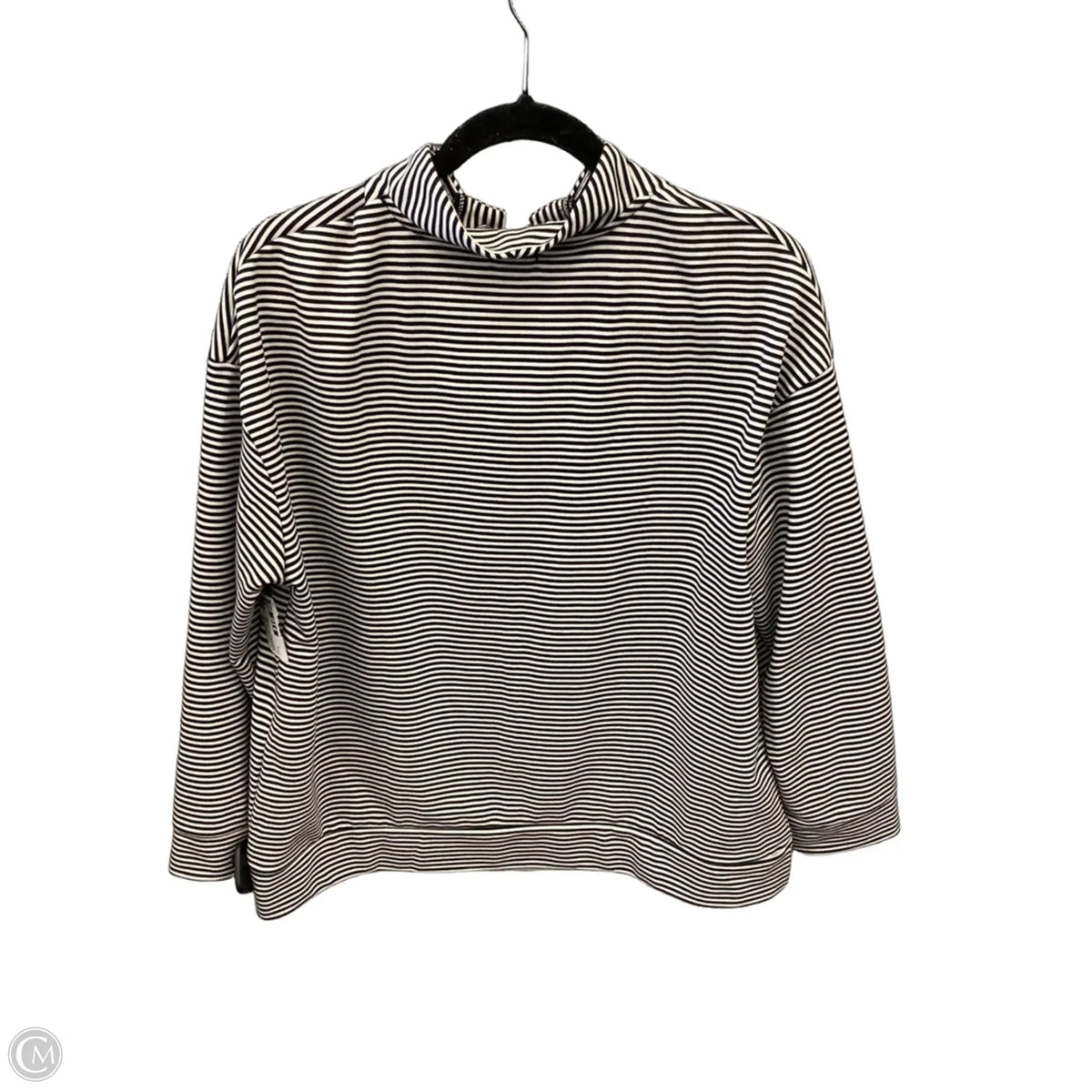 Sweatshirt Collar By Coco And Carmen In Striped Pattern, Size: S