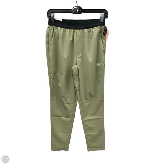 Athletic Pants By New Balance In Green, Size: Xs