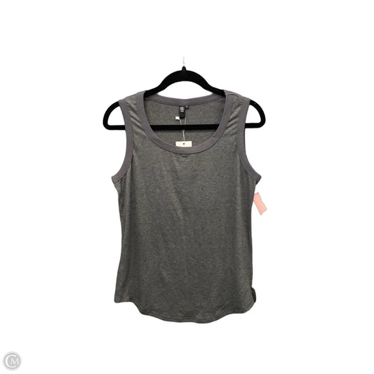Athletic Tank Top By Automet In Grey, Size: M