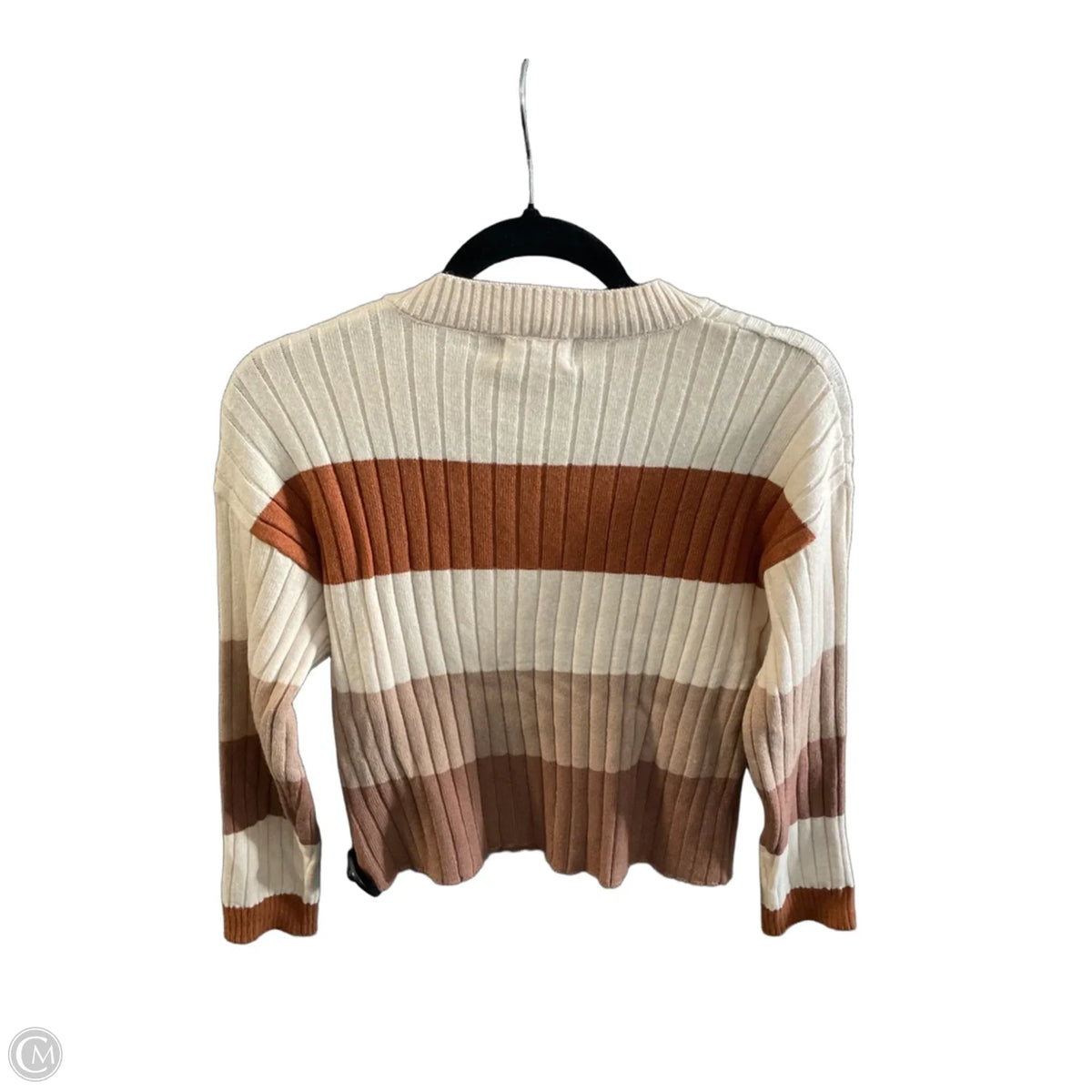Sweater By Poof In Striped Pattern, Size: M