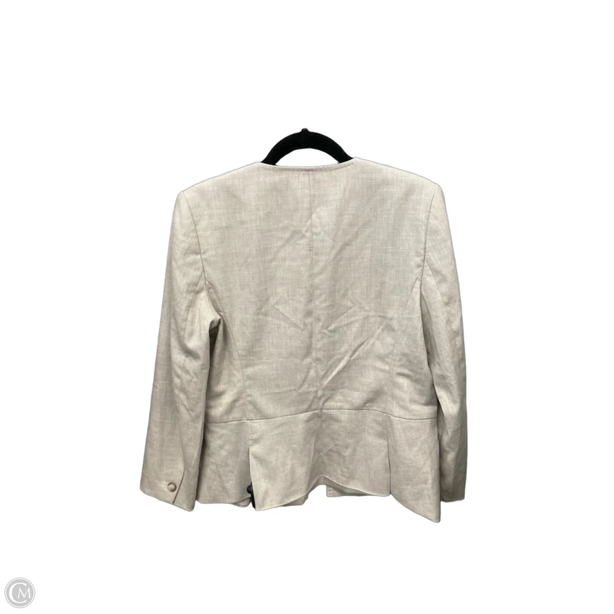 Blazer By Ann Taylor In Beige, Size: S