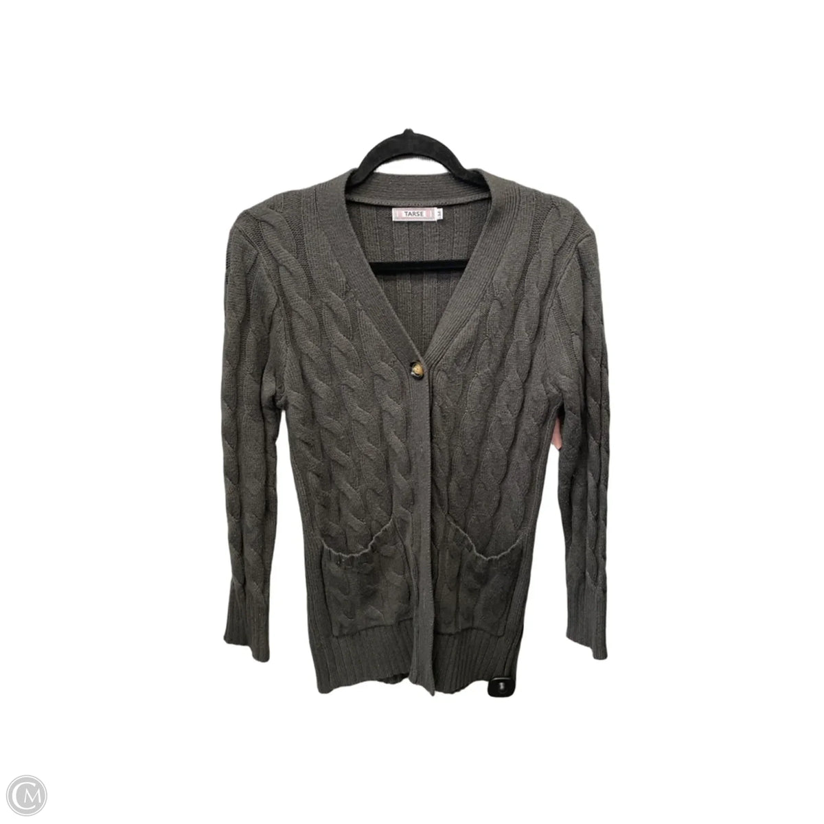 Cardigan By Tarse In Grey, Size: M